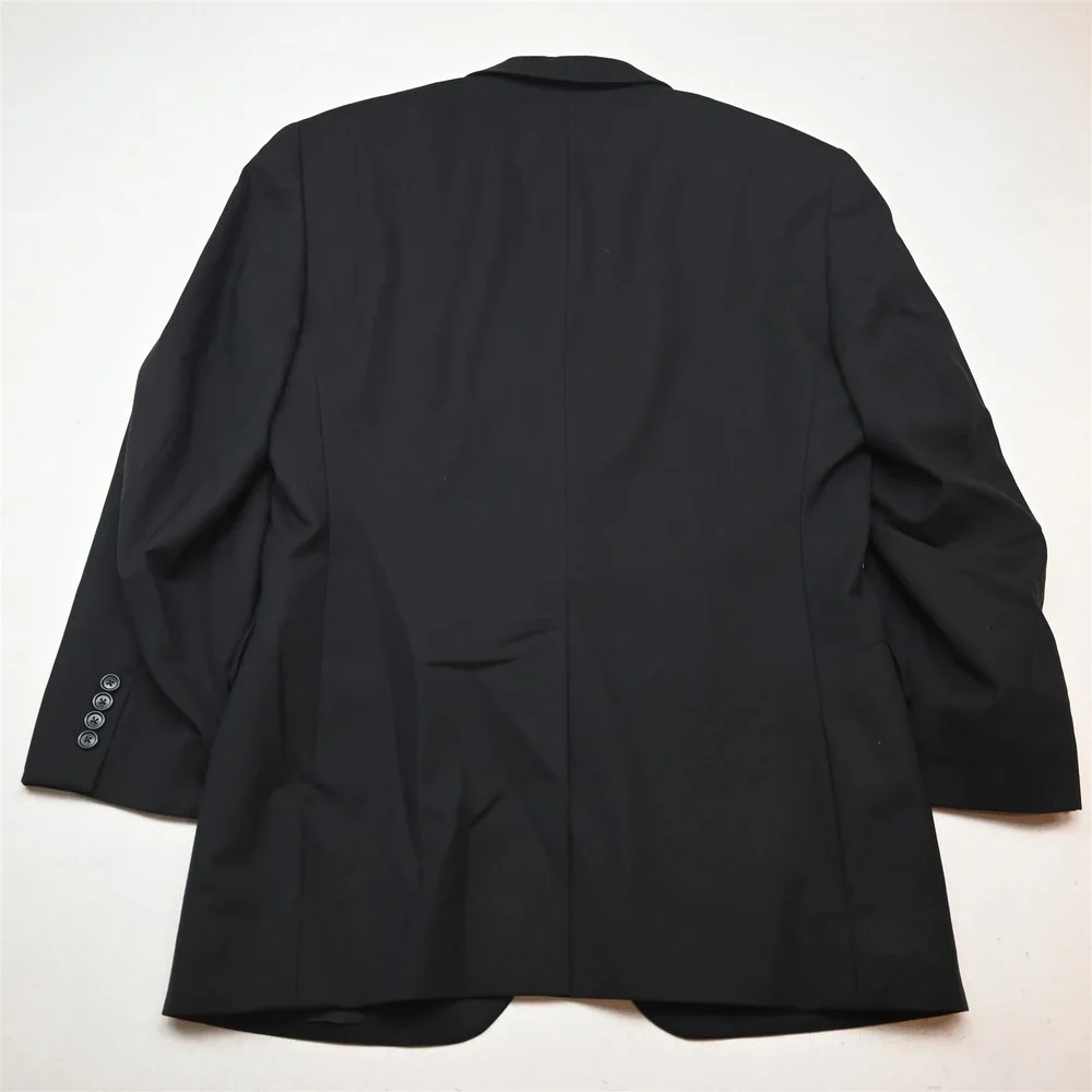 Jos A Bank 40S 32x30 Navy Blue 100% Wool Mens Jacket Pants Suit